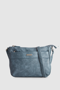 PU Slip Pocket Crossbody Bag