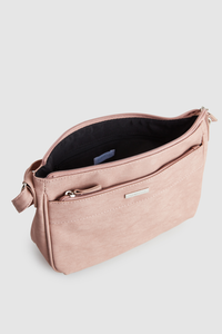 PU Slip Pocket Crossbody Bag