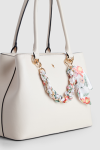 Floral Chain Scarf Charm