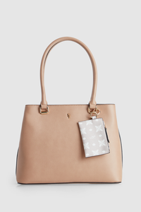Pouch Charm Tote Bag