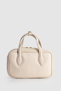 Lucia Leather Bowling Bag