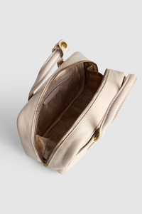 Lucia Leather Bowling Bag