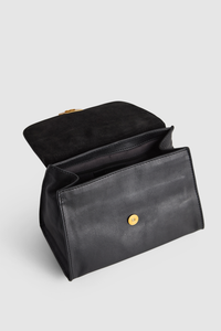 Lucia Leather Top Handle Bag