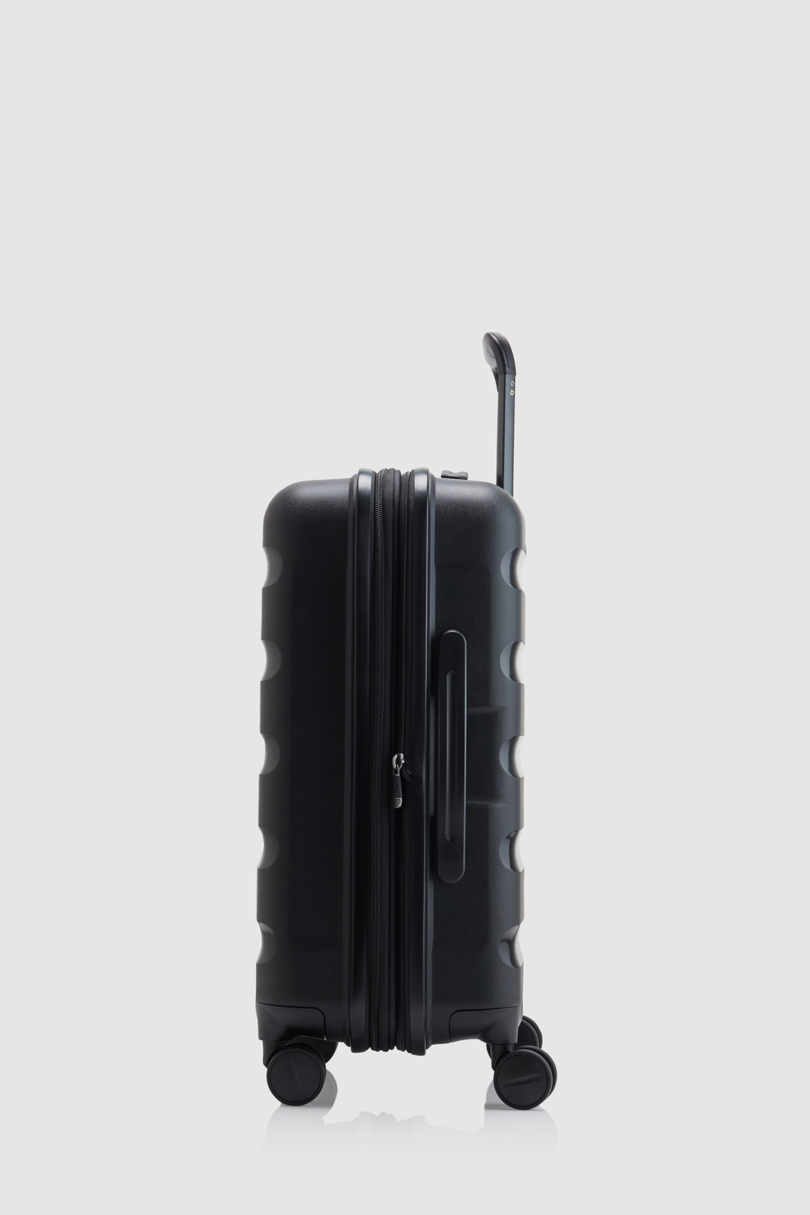 Antler Gloss Stripe 55cm Suitcase - Black – Strandbags Australia