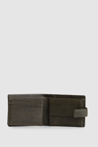 Leather Tab Wallet