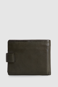 Leather Tab Wallet