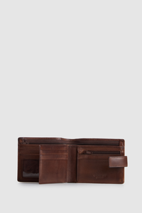 Leather Tab Wallet