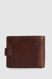 Leather Tab Wallet