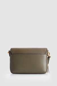 Charli Leather Flap Crossbody Bag