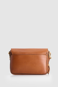 Charli Leather Flap Crossbody Bag