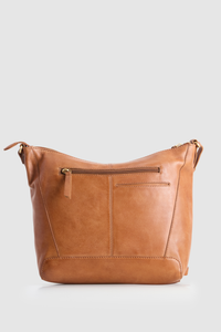 Elise Leather Weave Bucket Bag