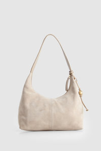 Nina Leather Suede Hobo Bag