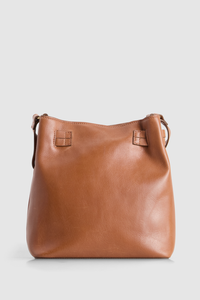 Celeste Leather Bucket Bag
