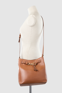Celeste Leather Bucket Bag