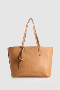 Elena Leather Tote Bag