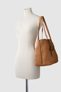 Elena Leather Tote Bag
