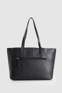 Elena Leather Tote Bag
