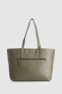 Elena Leather Tote Bag