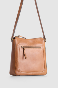 Cora Leather Crossbody Bag