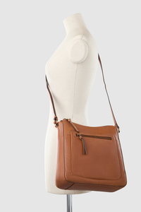 Cora Leather Crossbody Bag