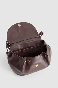 Alana Leather Flap Crossbody Bag