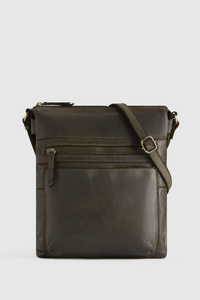 Maggie Leather Crossbody Bag