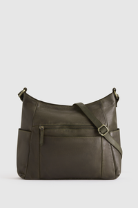 Maggie Leather Crossbody Bag