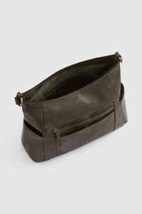 Maggie Leather Crossbody Bag