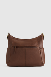 Maggie Leather Crossbody Bag
