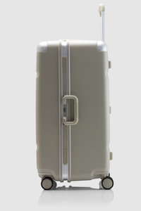 Heritage Stripe Trunk Suitcase