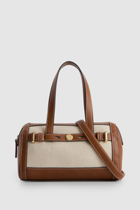 Raya Canvas Barrel Bag