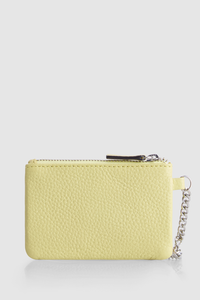 Leather Mini Slim Pouch Charm