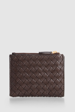 RFID Margo Leather Weave Wallet