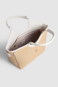 Alina Straw Grab Tote