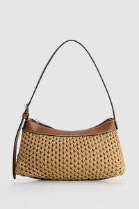 Straw Shoulder Bag