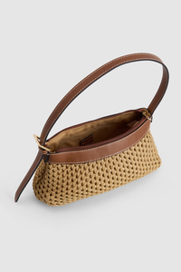 Straw Shoulder Bag