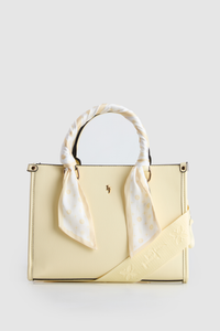 Small Tote Bag With Scarf