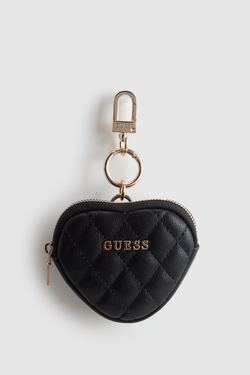 Heart Pouch Keychain Charm