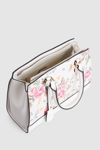 Floral Shopper Tote Bag