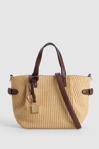 Straw Mini Shopper