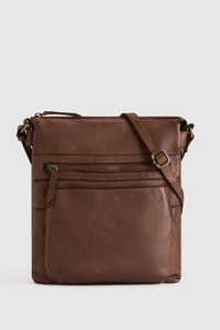 Maggie Leather Crossbody Bag