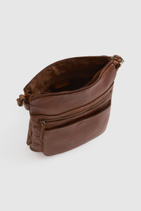 Maggie Leather Crossbody Bag
