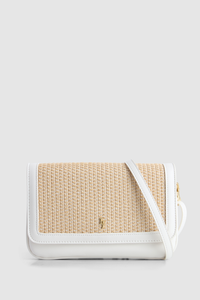 Straw Crossbody Bag