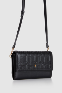 Emboss Crossbody Bag