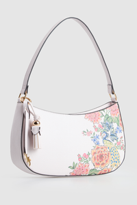 Peacock Floral Shoulder Bag