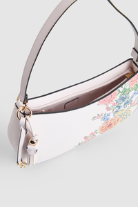 Peacock Floral Shoulder Bag