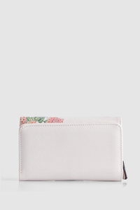 Peacock Floral Trifold
