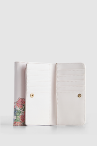Peacock Floral Trifold
