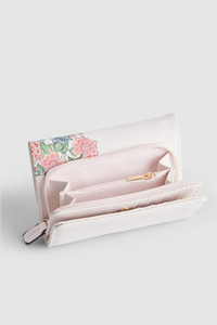Peacock Floral Trifold
