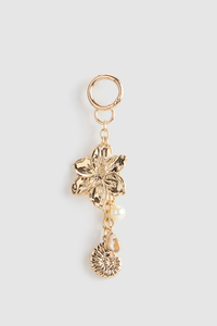 Flower Pearl Dangle Charm